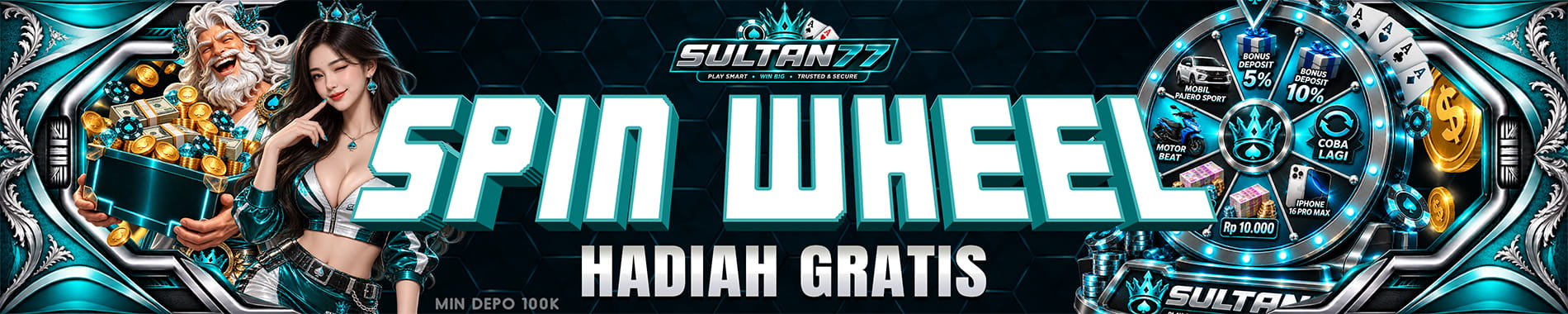 sultan77 spin wheel
